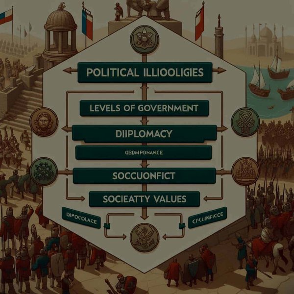 Quels sont les enjeux de l'intégration d'un système politique complexe dans un jeu de simulation de civilisation?