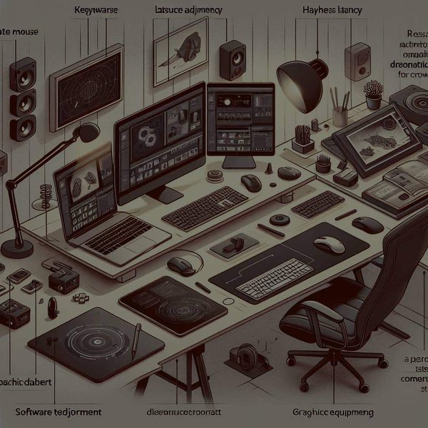 Comment réduire la latence sur une souris sans fil pour une utilisation professionnelle de retouche photo ?